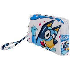 Super Bluey Wristlet Pouch Bag (small)