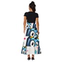 super bluey Tiered Ruffle Maxi Skirt View4