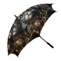 Maine Coon Explorer Golf Umbrellas View2