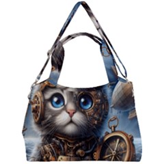 Maine Coon Explorer Double Compartment Shoulder Bag by CKArtCreations