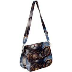 Maine Coon Explorer Saddle Handbag by CKArtCreations