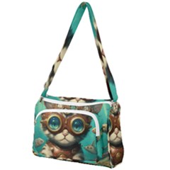 Underwater Explorer Front Pocket Crossbody Bag by CKArtCreations