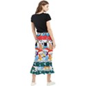 Bluey birthday Maxi Fishtail Chiffon Skirt View2