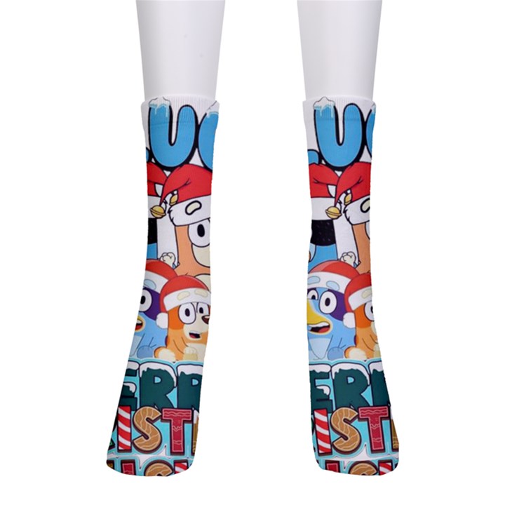 Bluey birthday Crew Socks