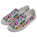 bluey christmas Men s Canvas Slip Ons View2