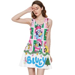 Bluey Christmas Inside Out Racerback Dress by avitendut