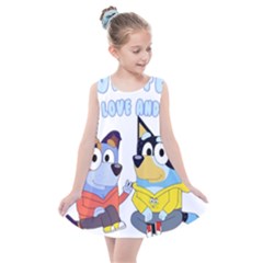 Stumpfest Bluey Kids  Summer Dress by avitendut