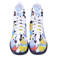 Stumpfest Bluey Men s High-top Canvas Sneakers by avitendut