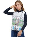 bluey halloween Kid s Button Up Puffer Vest	 View3