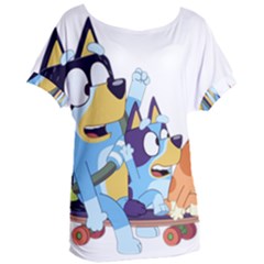 Bluey Women s Oversized T-shirt