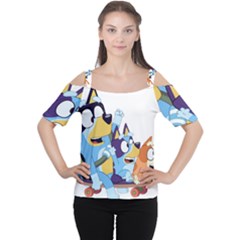 Bluey Cutout Shoulder T-shirt