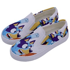 Bluey Kids  Canvas Slip Ons by avitendut