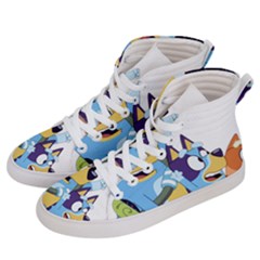 Bluey Women s Hi-top Skate Sneakers by avitendut