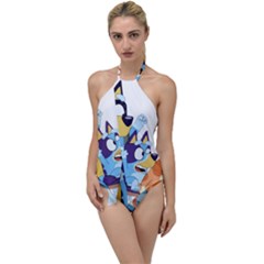 Bluey Go With The Flow One Piece Swimsuit by avitendut