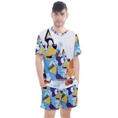 Bluey Men s Mesh T-shirt And Shorts Set