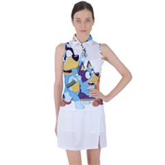 Bluey Women s Sleeveless Polo T-shirt