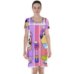 Grannies Bluey Short Sleeve Nightdress