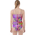 grannies bluey Cut Out Top Tankini Set View2