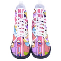 Grannies Bluey Men s High-top Canvas Sneakers by avitendut