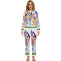 Bluey birthday Womens  Long Sleeve Lightweight Pajamas Set View1