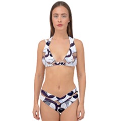 Bluey Double Strap Halter Bikini Set by avitendut