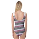 Vintage Vibrant Stripes Pattern Print Design Princess Tank Leotard  View2