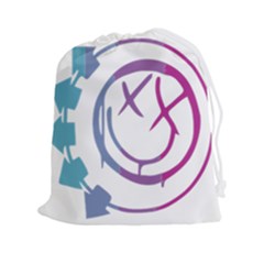 Blink 182 Logo Drawstring Pouch (2xl) by avitendut