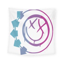 Blink 182 Logo Square Tapestry (small) by avitendut