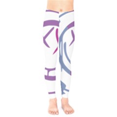 Blink 182 Logo Kids  Classic Winter Leggings