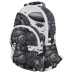 Steampunk Horse  Rounded Multi Pocket Backpack by CKArtCreations