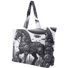 Steampunk Horse  Simple Shoulder Bag by CKArtCreations