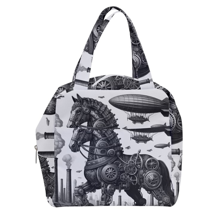 Steampunk Horse  Boxy Hand Bag