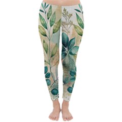 Flowers Spring Classic Winter Leggings