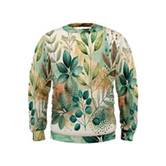 Flowers Spring Kids  Sweatshirt