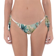 Flowers Spring Reversible Bikini Bottoms