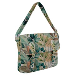 Flowers Spring Buckle Messenger Bag