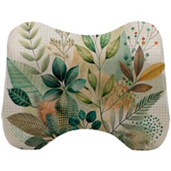 Flowers Spring Head Support Cushion