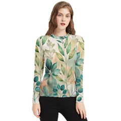 Flowers Spring Women s Long Sleeve Rash Guard