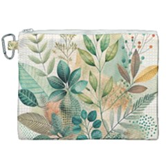 Flowers Spring Canvas Cosmetic Bag (xxl)