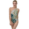 Flowers Spring To One Side Swimsuit View1