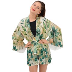 Flowers Spring Long Sleeve Kimono