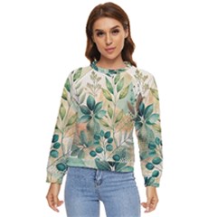 Flowers Spring Women s Long Sleeve Raglan T-shirt