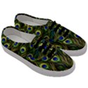 Peacock Pattern Men s Classic Low Top Sneakers View3