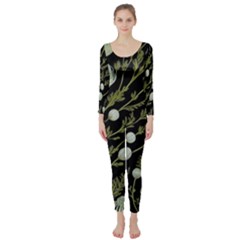 Sea Weed Salt Water Long Sleeve Catsuit by Maspions