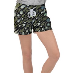 Sea Weed Salt Water Women s Velour Lounge Shorts