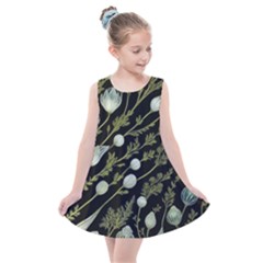 Sea Weed Salt Water Kids  Summer Dress by Maspions