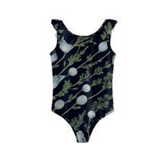 Sea Weed Salt Water Kids  Frill Swimsuit by Maspions