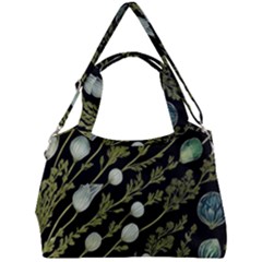 Sea Weed Salt Water Double Compartment Shoulder Bag by Maspions