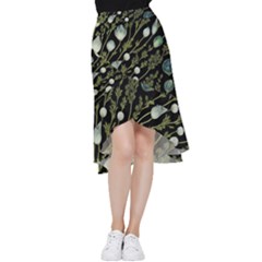 Sea Weed Salt Water Frill Hi Low Chiffon Skirt