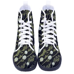 Sea Weed Salt Water Women s High-top Canvas Sneakers by Maspions